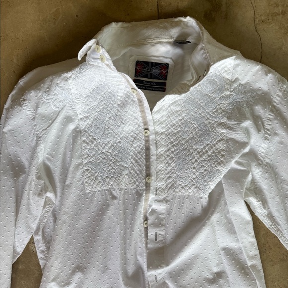 English Laundry by Christopher Wicks XL 100% cotton dress shirt dry cleaned - Picture 8 of 16